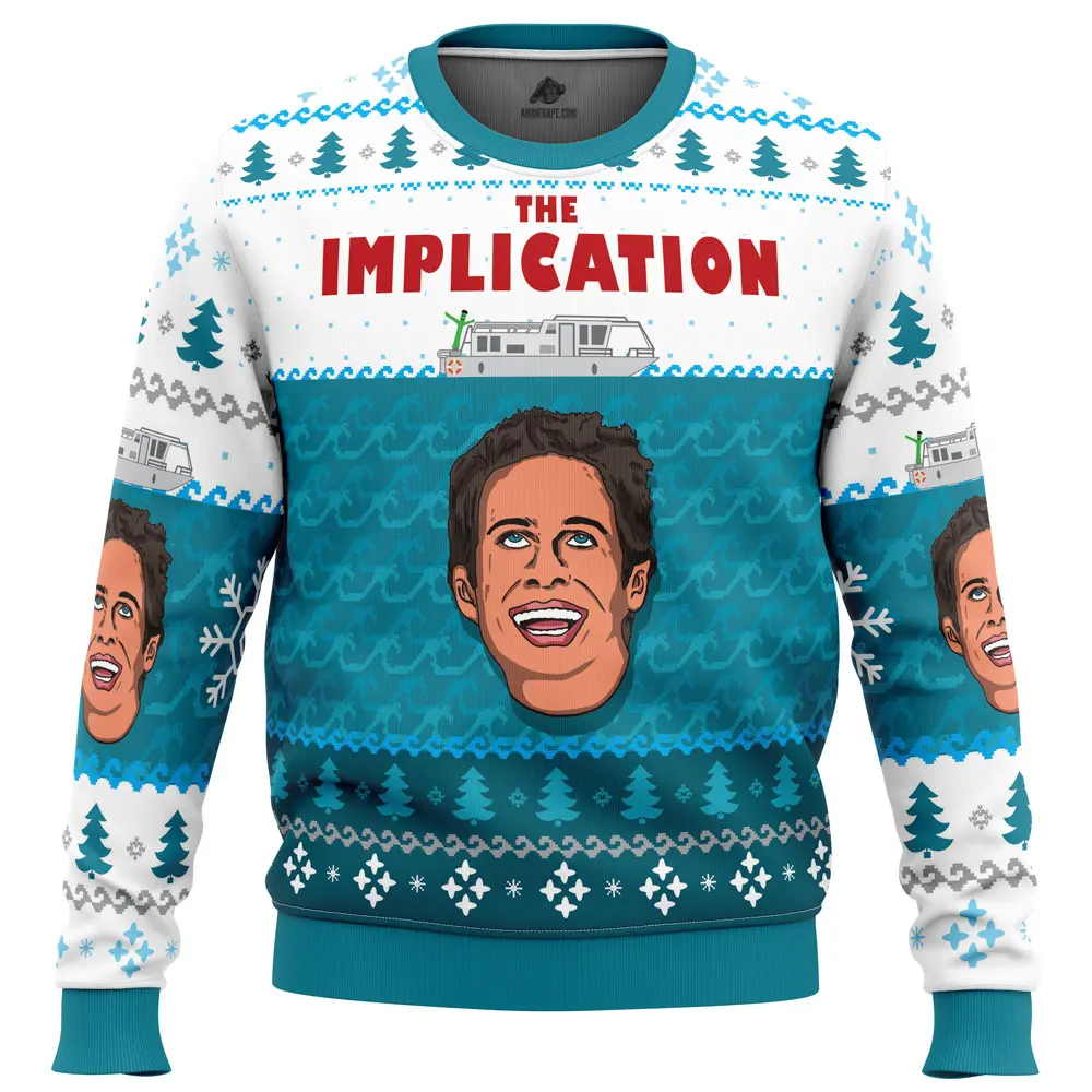 The implication always sunny in philadelphia ugly christmas sweater